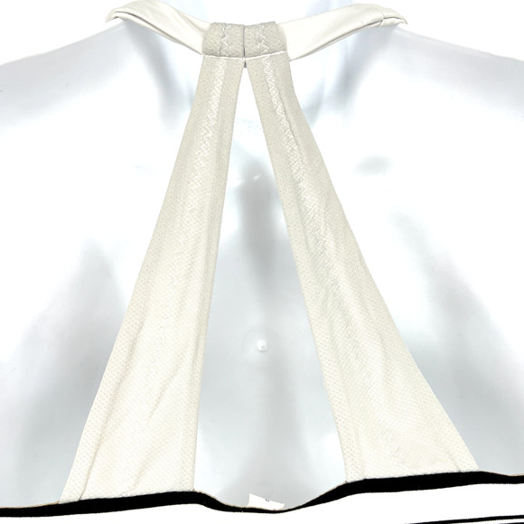 Lululemon Scoop Me Up Black White Stripe Tank II Tank Top w/Bra Cups Size 8 - Picture 4 of 10